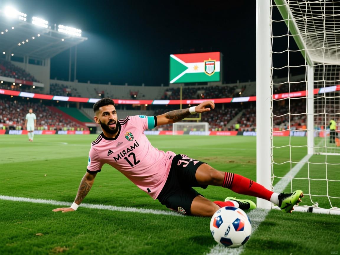 关于神勇扑点，乌斯塔里当选开罗国民vs迈阿密全场最佳球员的信息