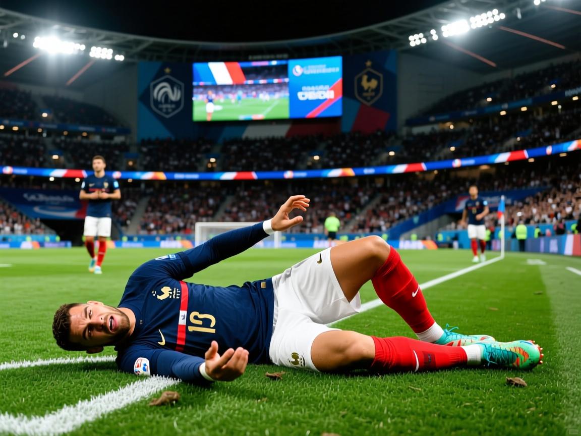 法国队在欧预赛中遭遇意外失利